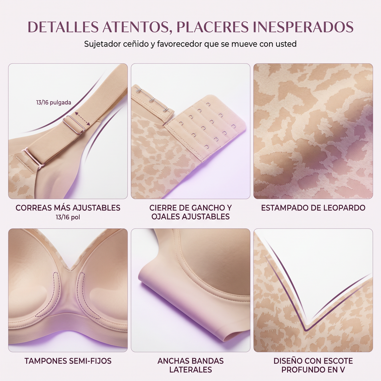 Sujetador Moldeador Sin Aros