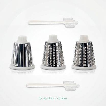 NEXURA™ | Rallador rápido 3 en 1 para tu cocina