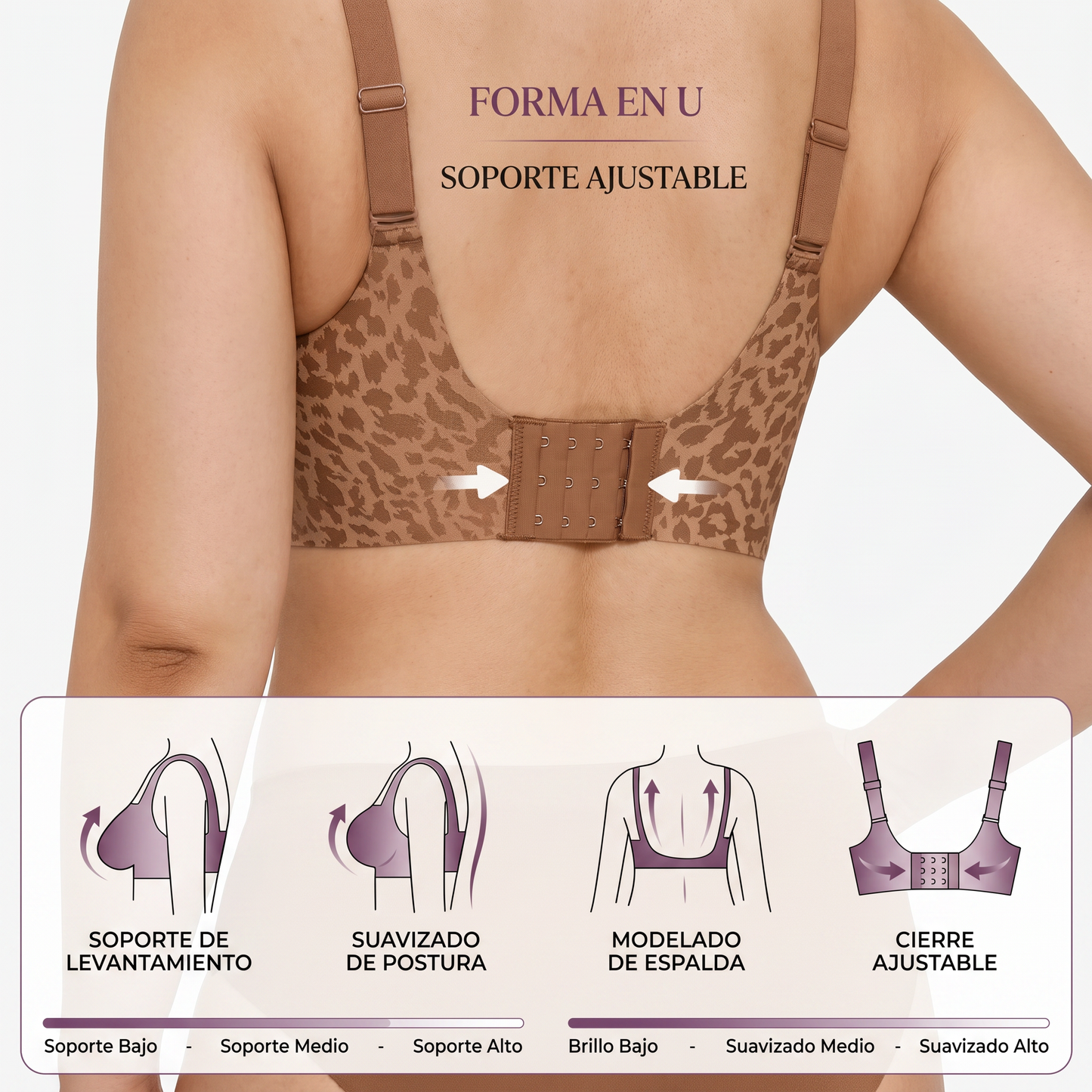 Sujetador Moldeador Sin Aros